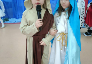 Maryja (Oliwia) i Józef (Miłosz)